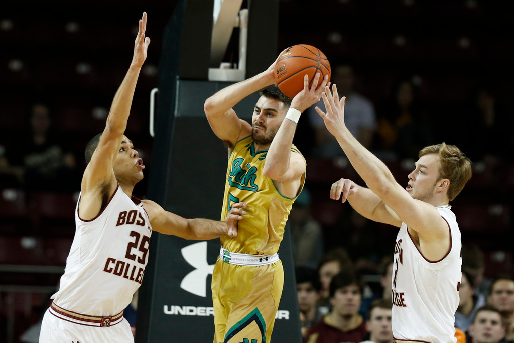 Notre Dame 84, Boston College 76