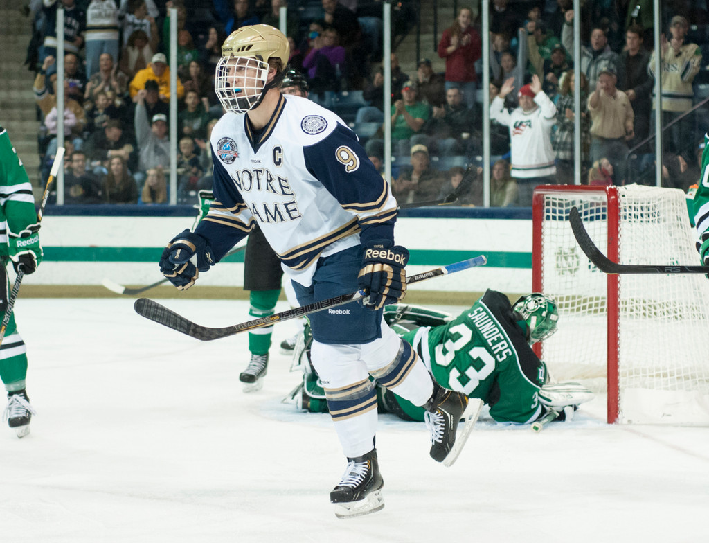 Notre Dame Men's Hockey vs North Dakota 11-23-2012