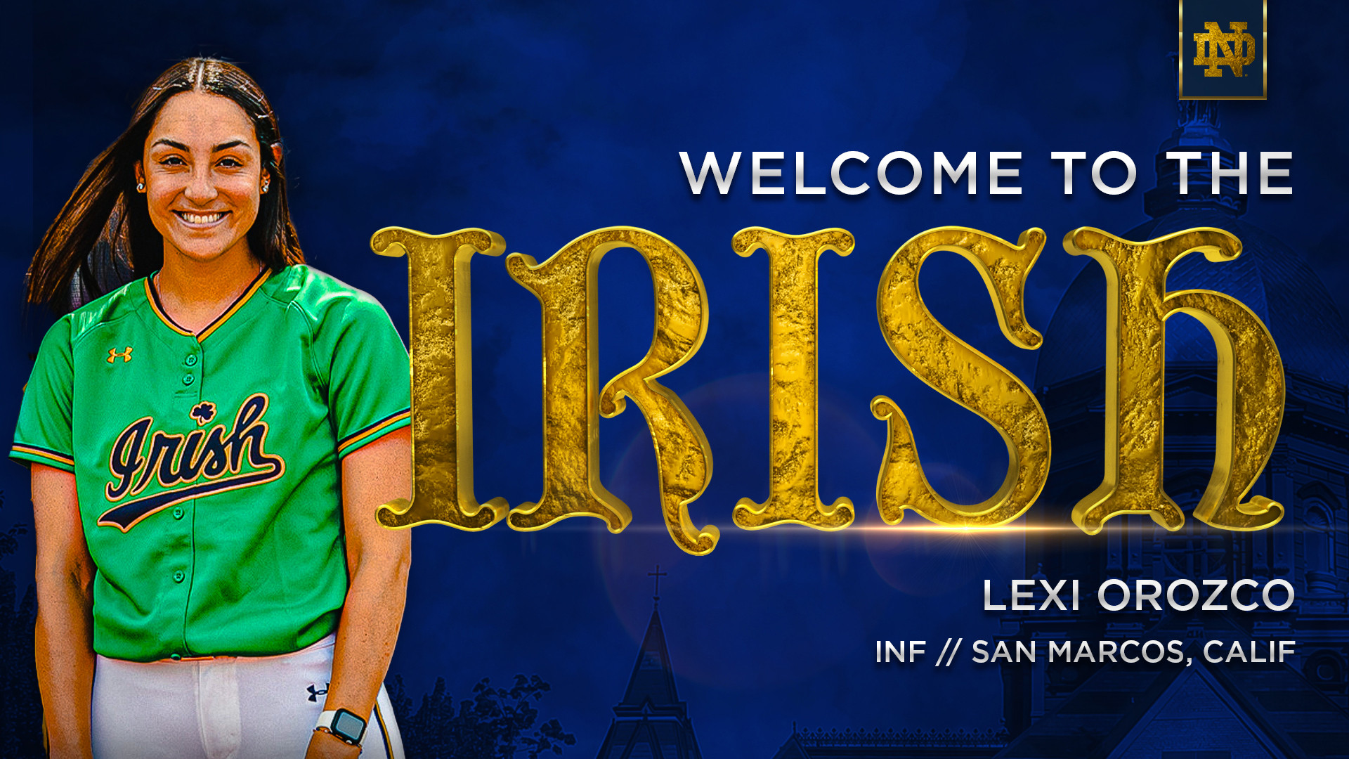 Irish Add Graduate Lexi Orozco for 2023 Season Irish Add Graduate Lexi Orozco for 2023 Season