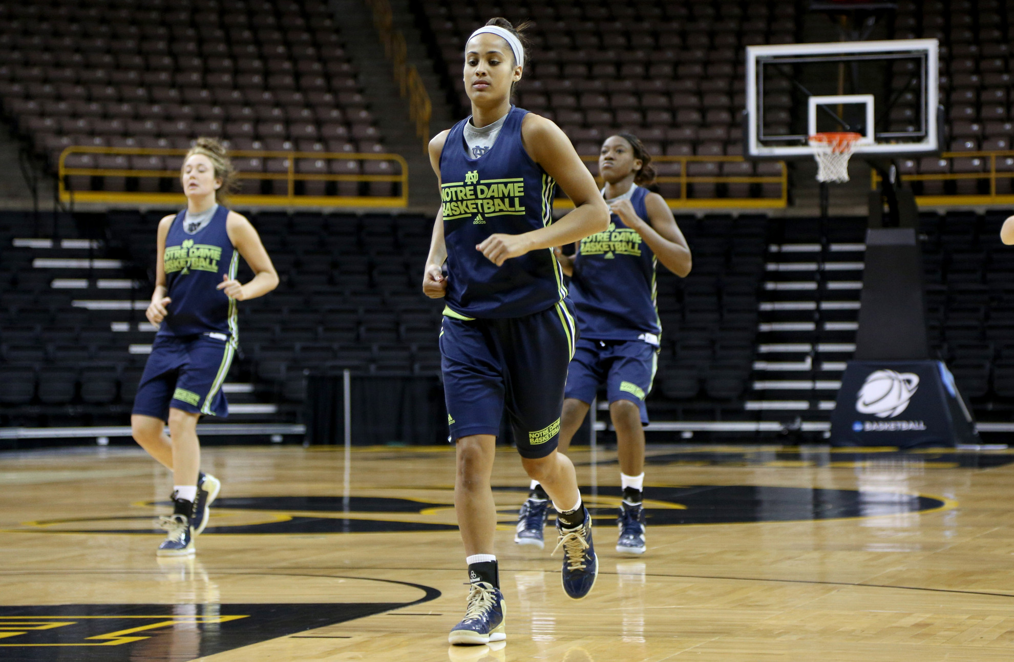 Diggins Calm as She Readies for Last Shot at Title NCAA Notre Dame Basketball