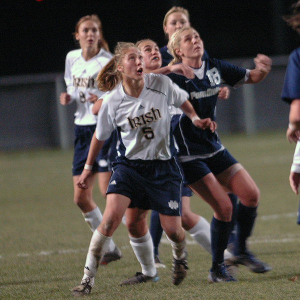 Notre Dame Women's Soccer vs. Penn State (NCAA quarterfinals; Nov. 24, 2006)
