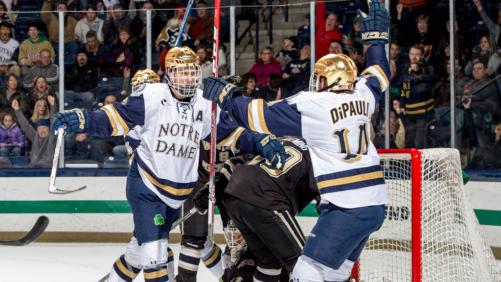 Irish Hockey vs. Western Michigan (1/8/15)