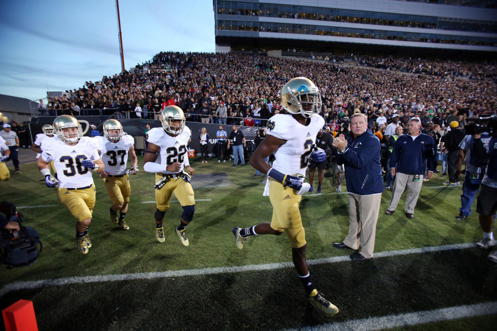 Notre Dame at Purdue (USATSI)
