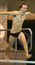 Sophomore Michael Bulfin copped his third career all-BIG EAST honor by placing second in the three-meter competition on Friday.