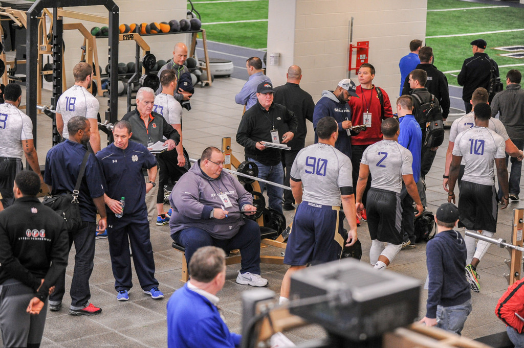 2015 Notre Dame Football Pro Day