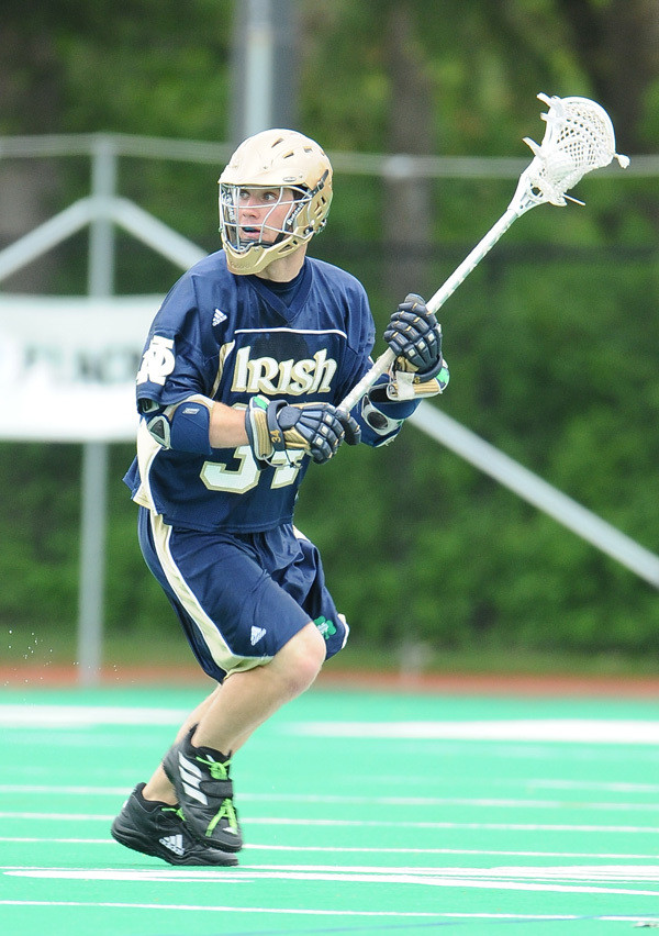 Fighting Irish Have Four Players Selected In MLL Draft Midfielder Michael Podgajny is the first Notre Dame player to be selected in the first round of the MLL Draft.