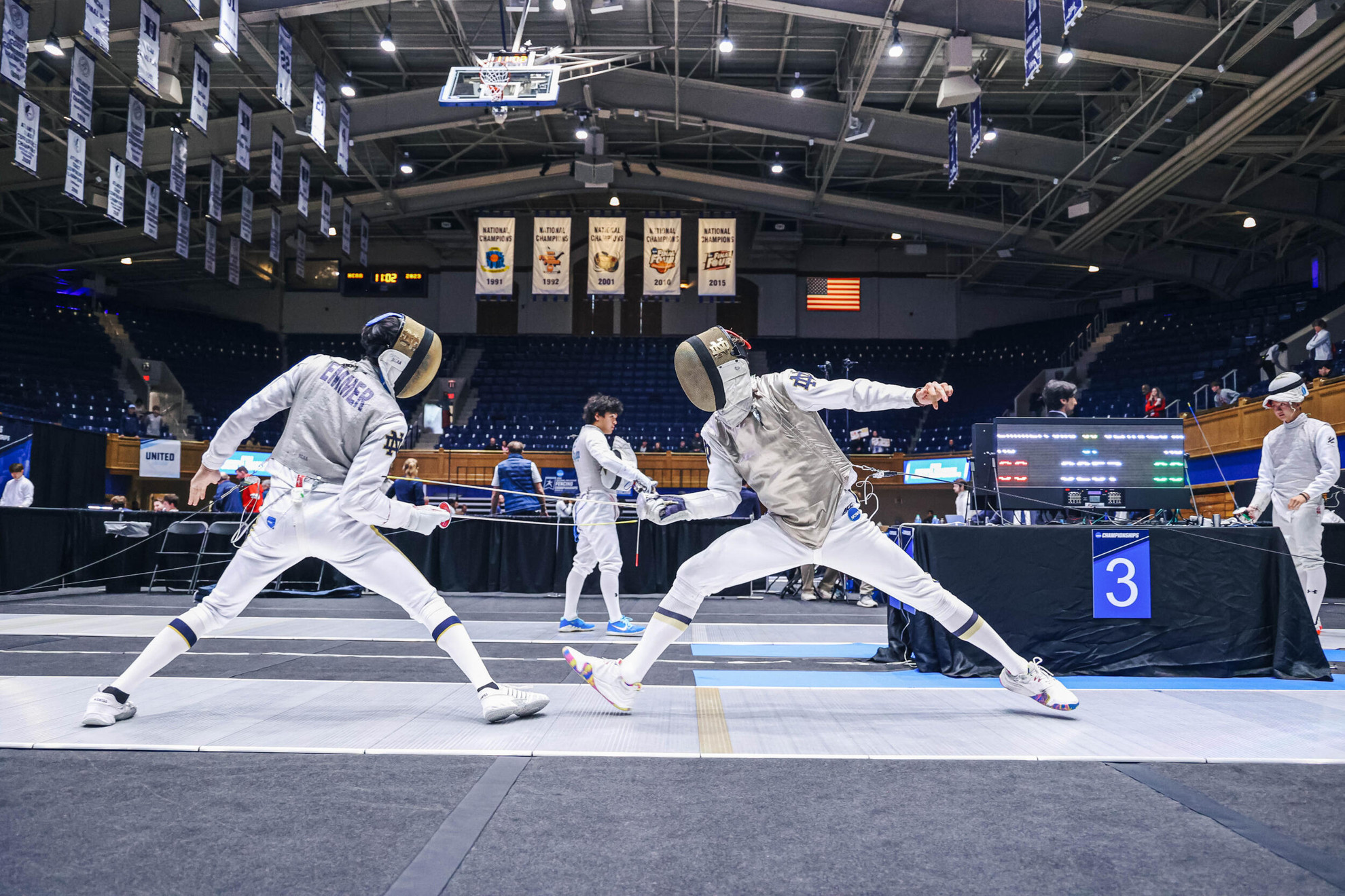 Irish in First Place After Day One of NCAA Championships Irish in First Place After Day One of NCAA Championships