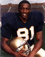2009 College Football Hall of Fame inductee Tim Brown will be honored for that accomplishment this Saturday at halftime of the Notre Dame-Michigan State football game at Notre Dame Stadium.