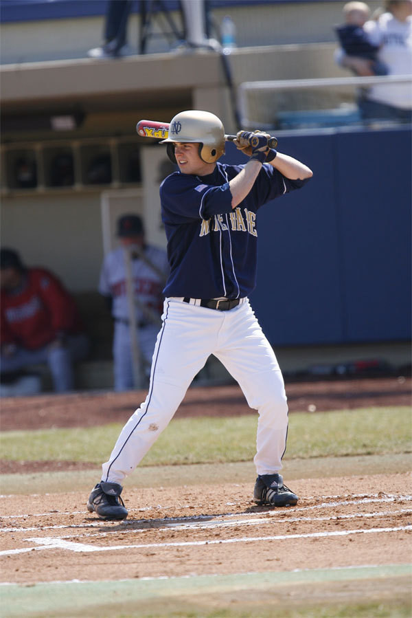 Irish Baseball Opened Fall Practice Monday Junior David Mills.