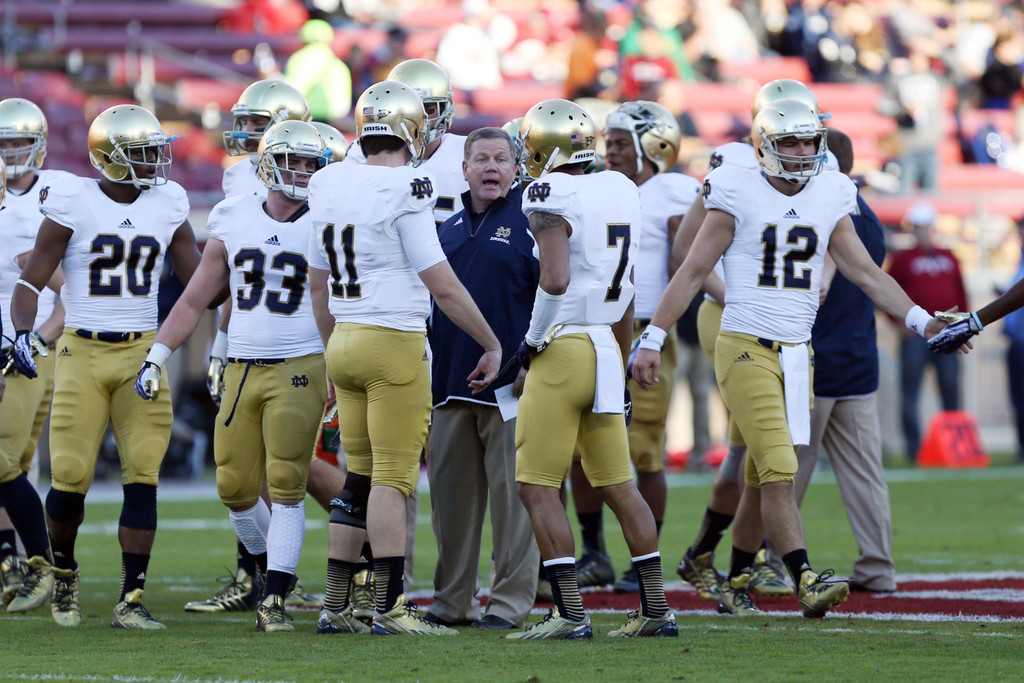 Notre Dame vs. Stanford (USATSI)