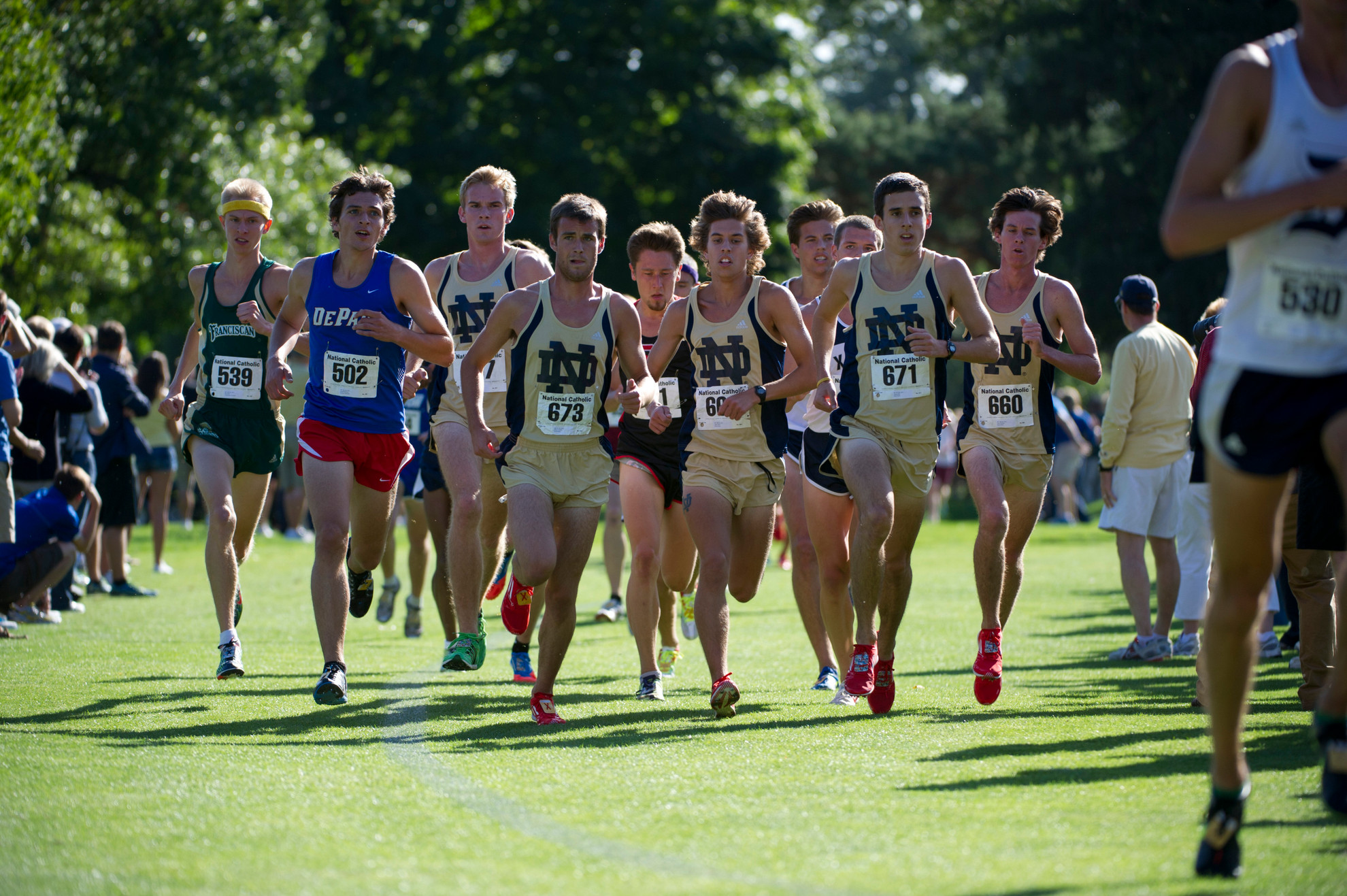 Irish Cross Country Kicks Off 2013 Preseason With Monday Morning Practice The Irish men's squad brings back everyone that competed at the 2012 NCAA Championships in addition to standout Jeremy Rae.