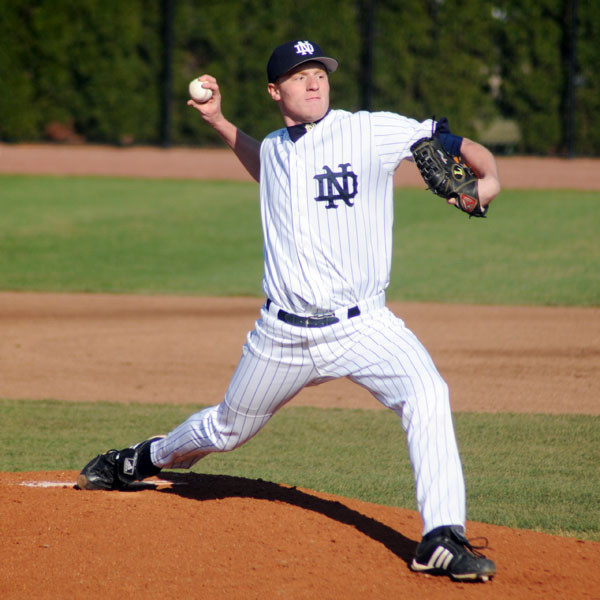 UConn Uses Seven Two-Out Runs To Rally From 4-0 Deficit To Knock Off Irish, 8-5, In Series Opener Junior Cole Johnson allowed two earned runs in 5.2 innings of work to pick up the victory.