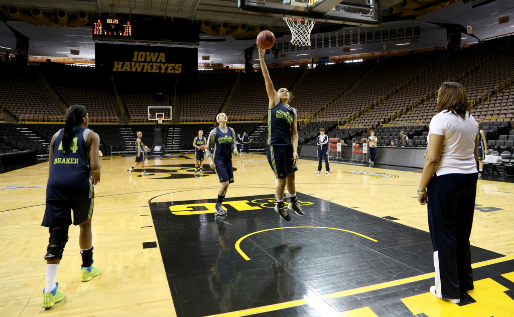 Women's Basketball NCAA First Round Practice