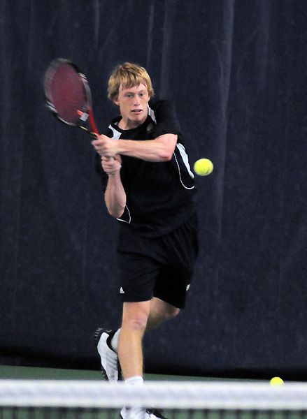 Casey Watt made his first career appearance at the NCAA singles championship.