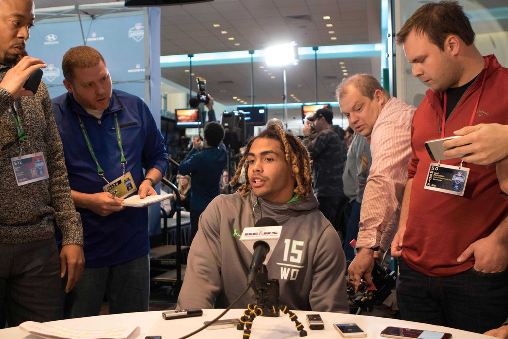 Notre Dame at NFL Combine