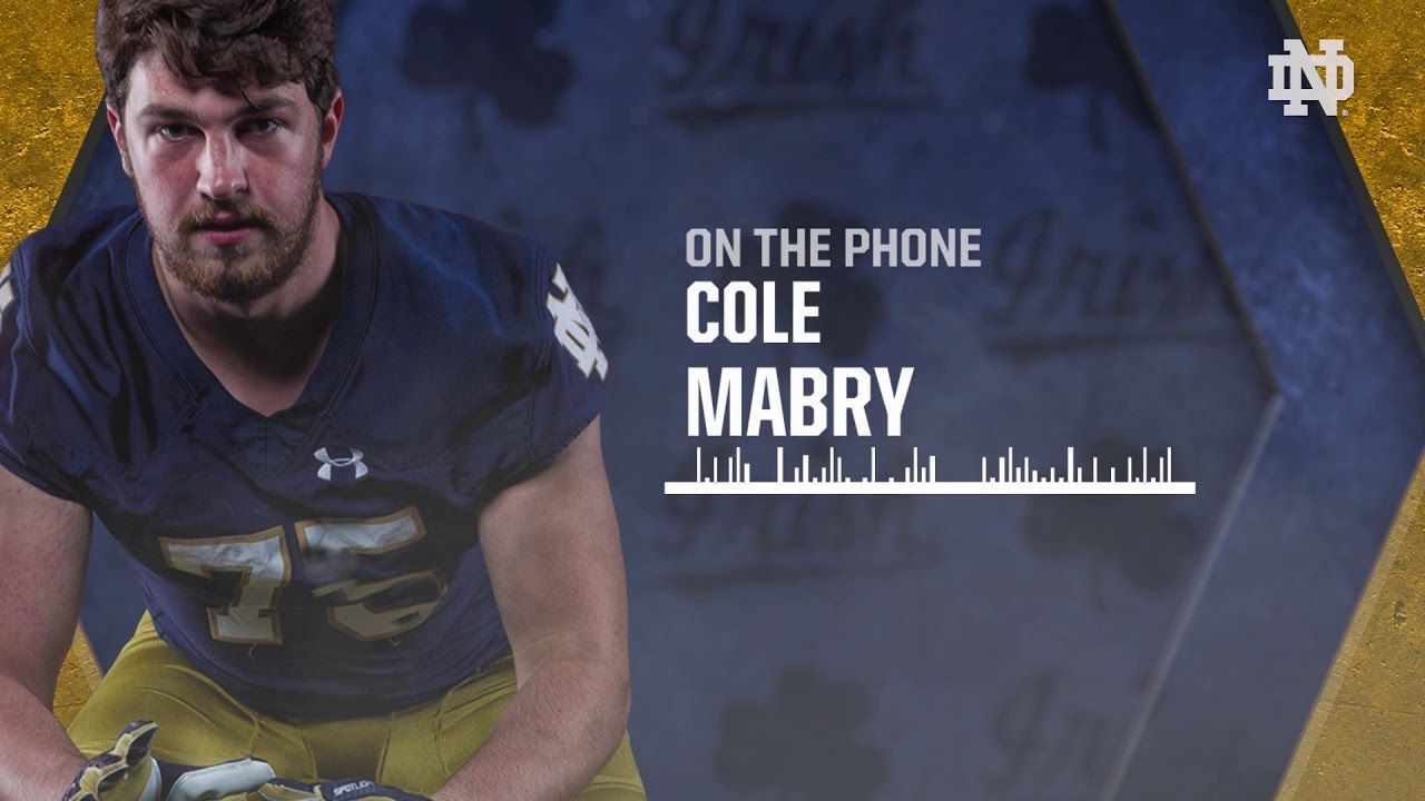 Cole Mabry Call | @NDFootball Signing Day (12.20.17)