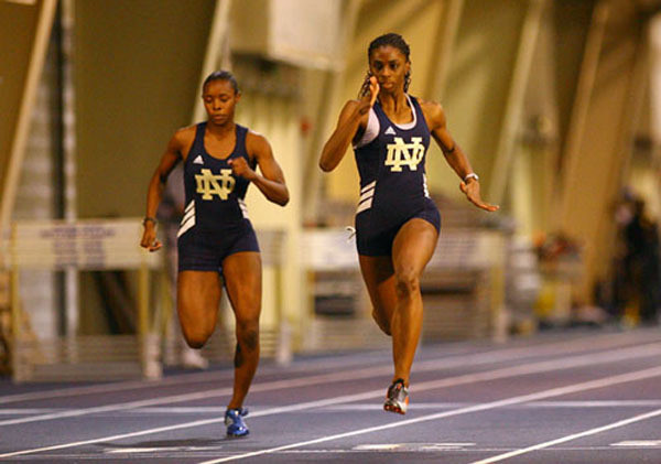 Irish Place Two On <i>ESPN The Magazine</i>/CoSIDA Academic All-America Women’s Track Team One day after collecting an NCAA postgraduate scholarship, senior sprinter Maryann Erigha was named a second-team <i>ESPN The Magazine</i> Academic All-American&reg; for the first time in her career. <i>(photo by Matt Cashore)</i>