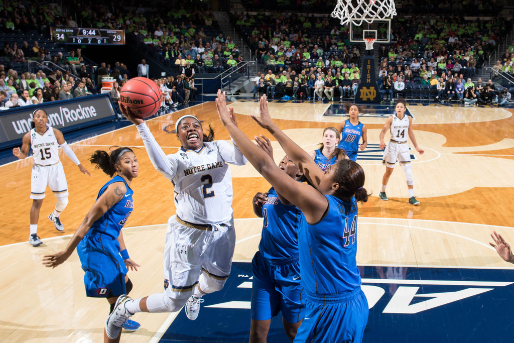 #3 Irish Top #18/17 DePaul, 95-90