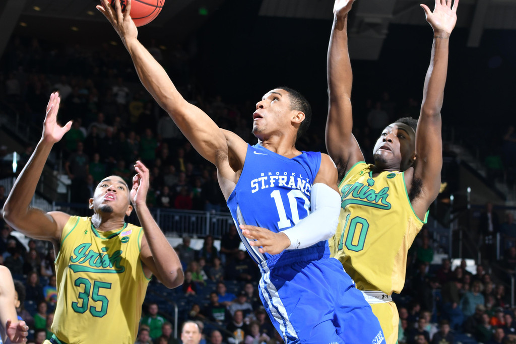 Notre Dame MBB vs. St. Francis Brooklyn (USATSI)