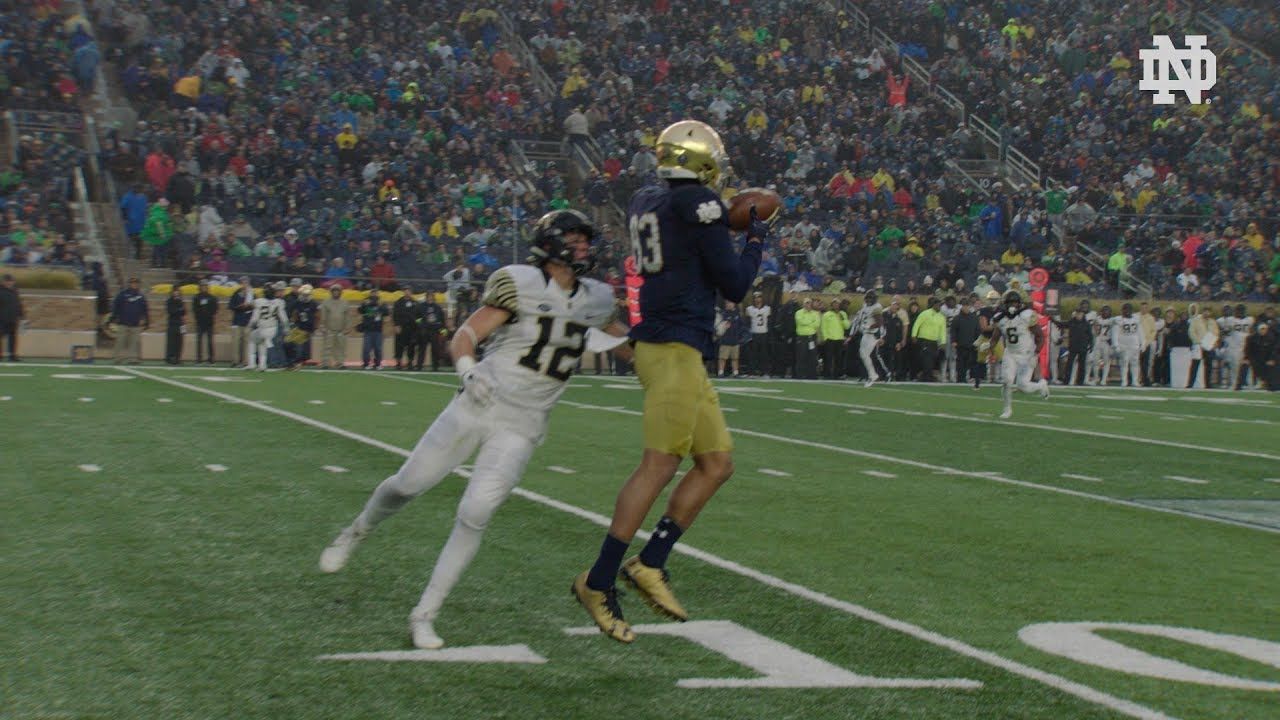 Instant Reaction | @NDFootball vs. Wake Forest: Chase Claypool (2017)