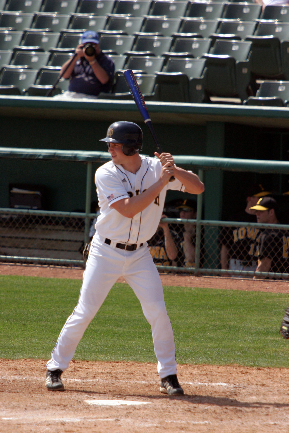 Long Ball Does In Irish Once Again As Notre Dame Falls To Lehigh, 4-2 Junior third baseman Evan Sharpley had two hits, including his second home run of the season, in Thursday's 4-2 loss to Lehigh.