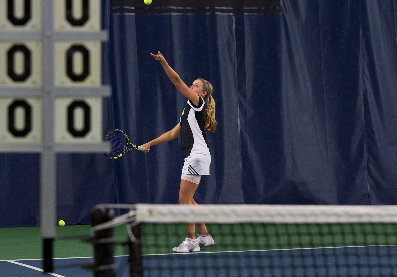 Notre Dame Drops Match To No. 15 Clemson Freshman Monica Robinson