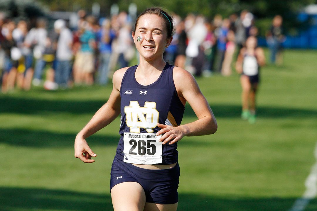 Junior Molly Seidel placed fifth at Friday's Notre Dame Invitational, helping the Fighting Irish women's cross country team to a third-place finish at the high-powered meet.