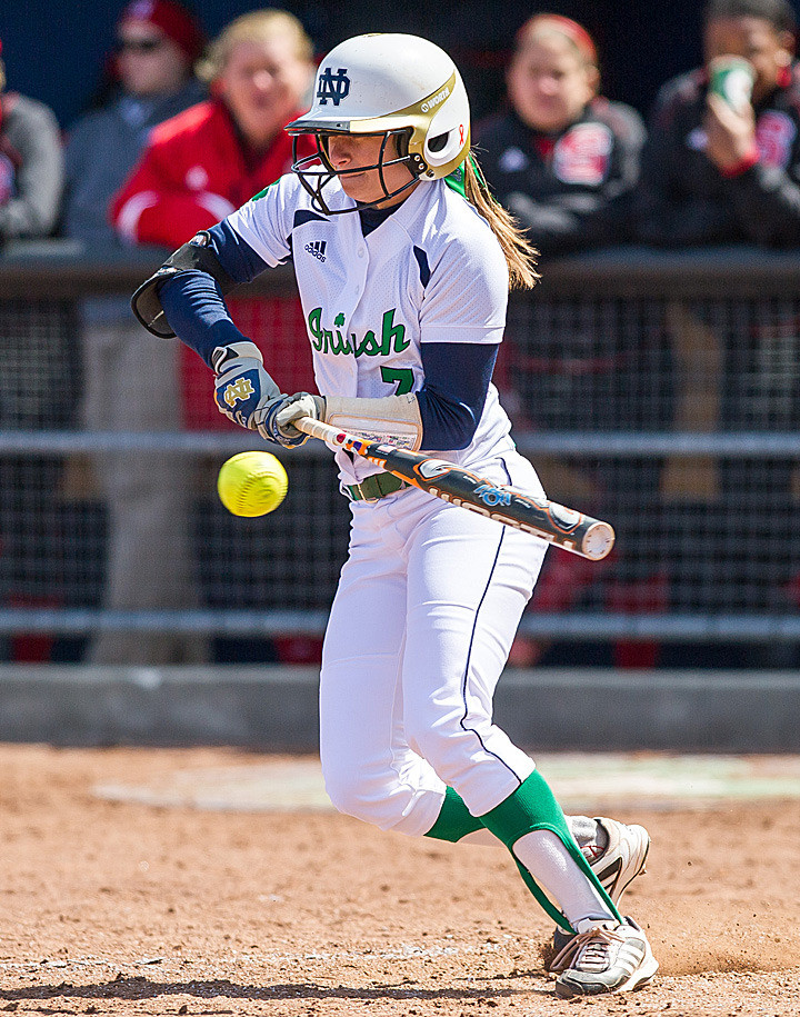 #21 Irish Split Midweek Doubleheader With North Carolina State Junior Jenna Simon delivered the game-winning RBI single in the seventh inning of game one Tuesday against North Carolina State