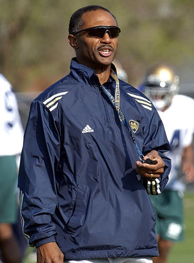 Notre Dame head football coach Tyrone Willingham spoke with the media at his weekly press conference on Tuesday, Sept. 7.