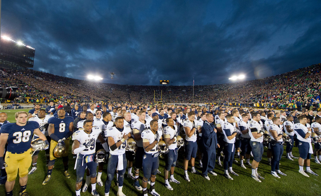 Notre Dame vs. Navy: The Recent Rivalry in Photos