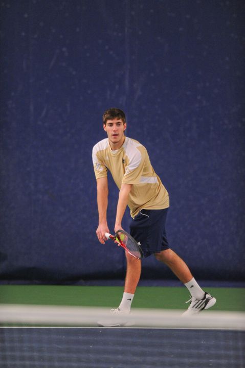Junior Ryan Bandy moved to 2-0 in singles during the spring with a straight-set win at six Saturday.