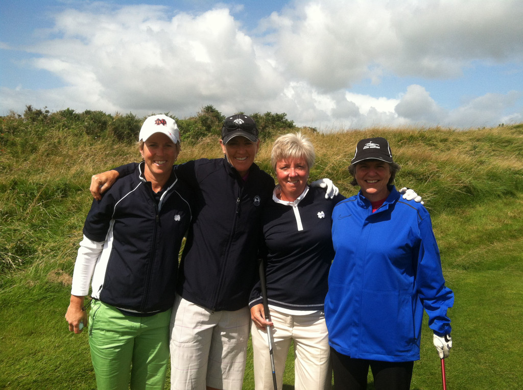2014 Notre Dame Women's Golf in Ireland