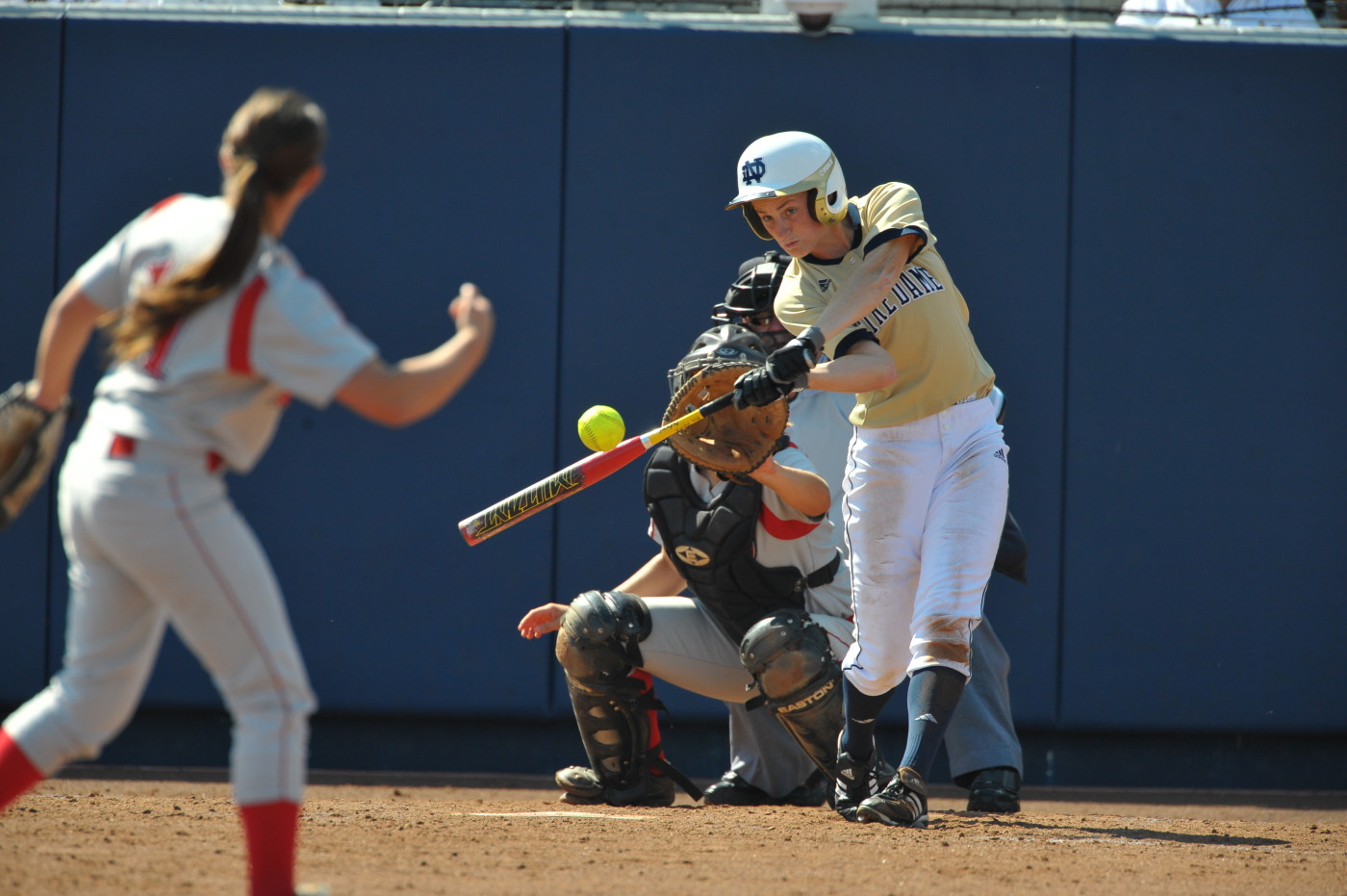 Irish Split At Kajikawa Classic On Opening Day Freshman Amy Buntin had two hits and two RBI in her first two games with the Irish.