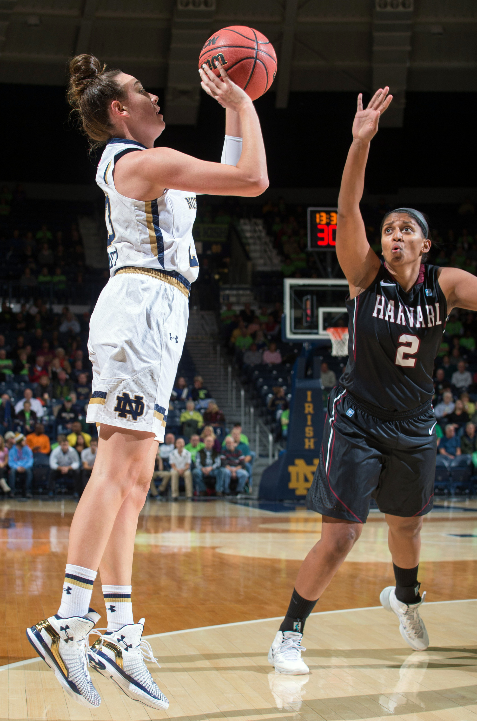 IRISH EXTRA: Mabrey Helps Irish Ease Past Georgia Tech Junior guard/tri-captain Michaela Mabrey has started all 20 games for Notre Dame this season, averaging 7.2 points per game while connecting on a team-high 42 three-pointers.