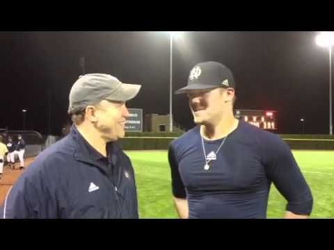 Notre Dame Baseball - Pittsburgh Post Game Interview