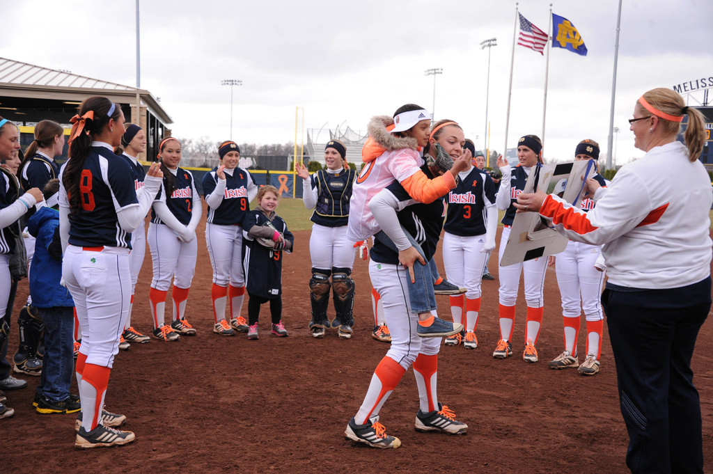 Notre Dame vs. Rutgers (Strikeout Cancer), 4-13-13 (Mike Bennett)