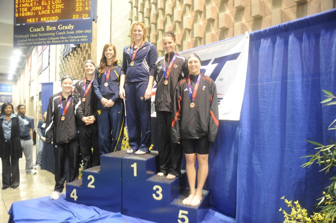 After winning the 50 free at the BIG EAST Championships, Amywren Miller will join Samantha Maxwell as Notre Dame's representatives at the 2010 NCAA Championships.