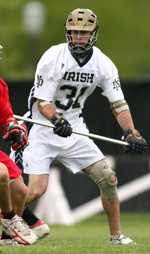 Former Irish All-American D.J. Driscoll Named MLL All-Star D.J. Driscoll earned All-America honors during his junior and senior seasons at Notre Dame.
