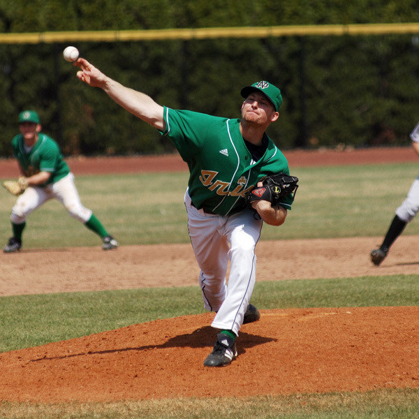 Notre Dame Baseball Escapes UConn With 4-3 Victory Eric Maust pitched 8.2 innings in the win.