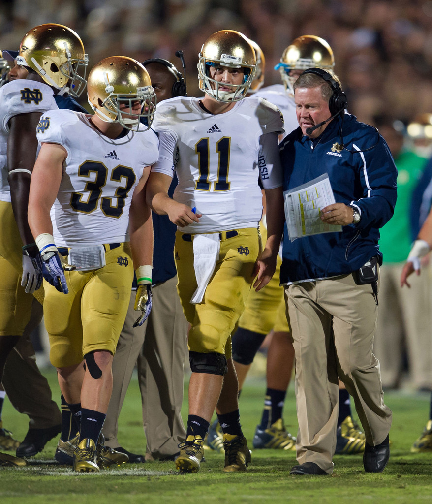 Notre Dame at Purdue (USATSI)