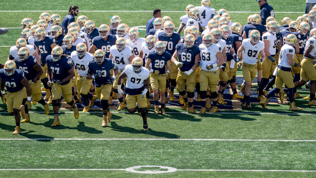 Blue vs. Gold Spring Game