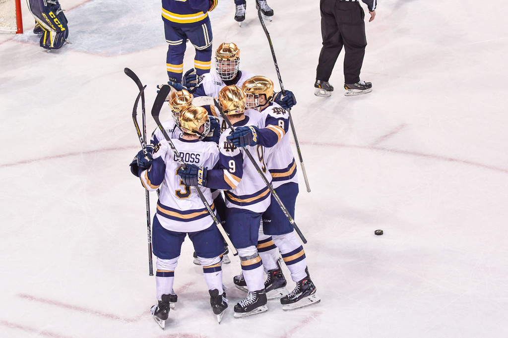 No. 1 Notre Dame Hockey vs. Michigan, Game 3
