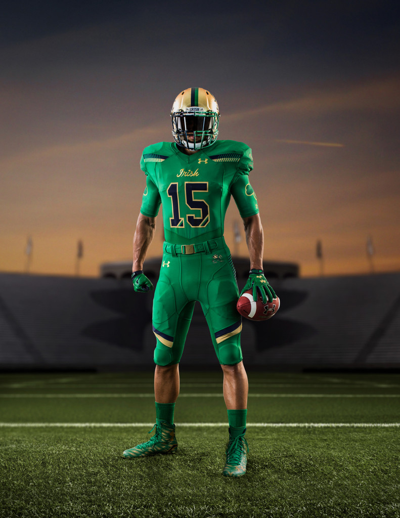 2015 Under Armour Shamrock Series Uniforms