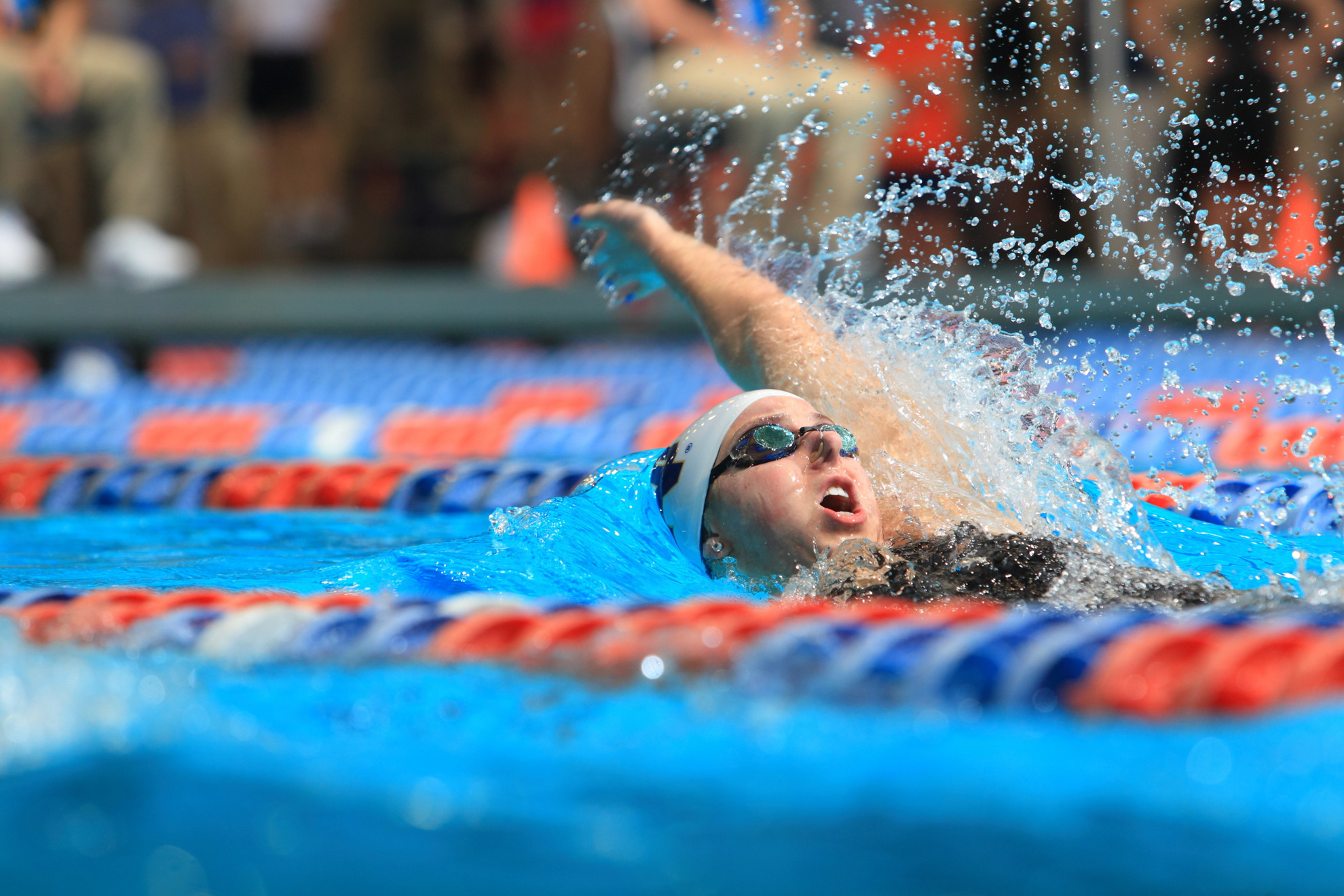 Reaney Earns Victory, NCAA A-Cut And School Record In 200 Breast Junior Kelly Ryan earned a pair of fifth place finishes in the 200 back and the 100 free Sunday in Columbus, Ohio.