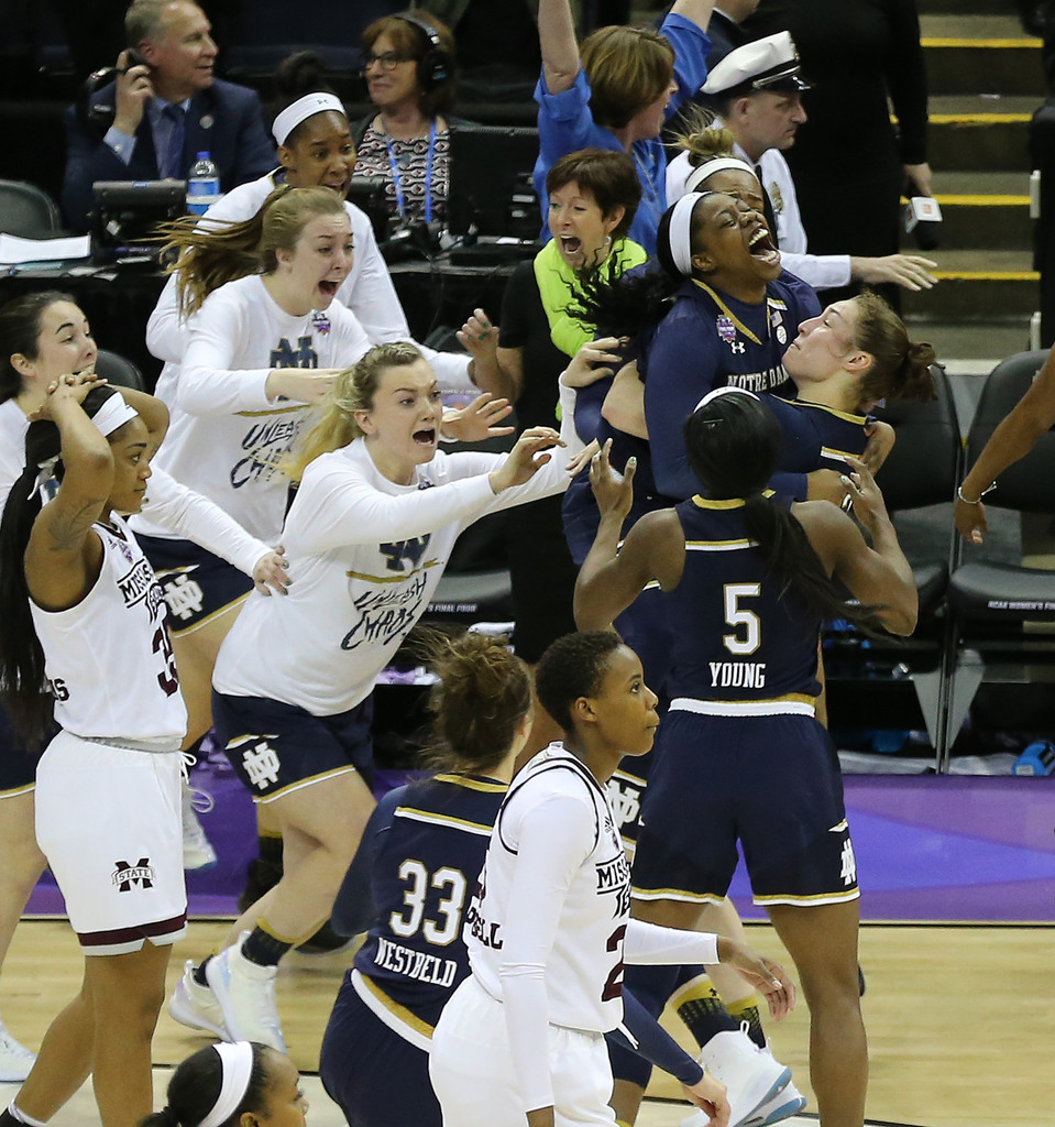 NCAA National Championship: ND WBB 61, Mississippi State 58 (USATSI)