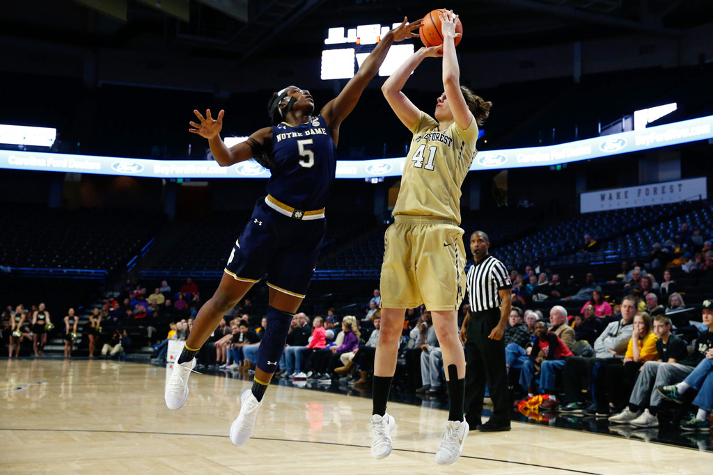 ND WBB vs. Wake Forest (USATSI)