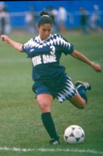 Rosella Guerrero earned All-America honors in 1994 and was a leading member of Notre Dame's 1995 national championship team.