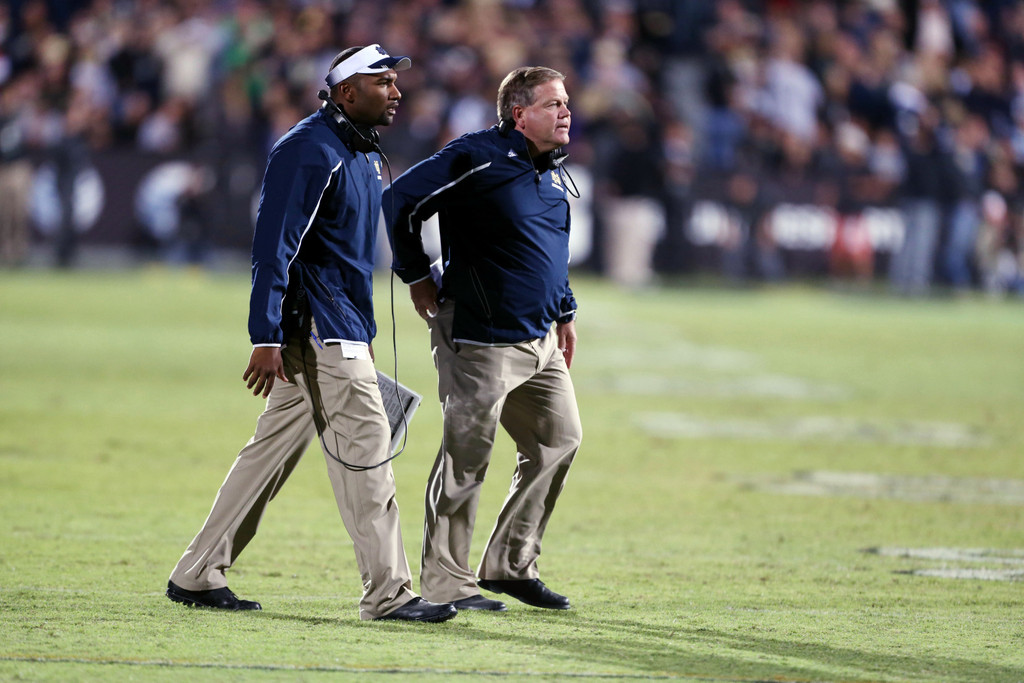 Notre Dame at Purdue (USATSI)