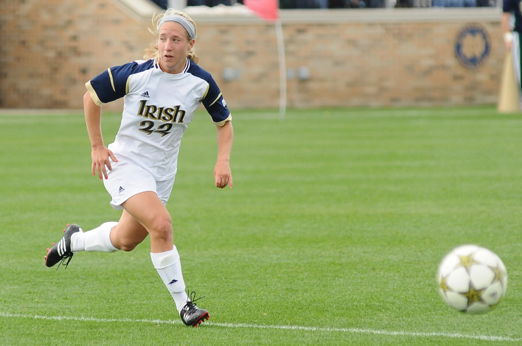 Notre Dame Women's Soccer vs Oakland on 09-23-2012