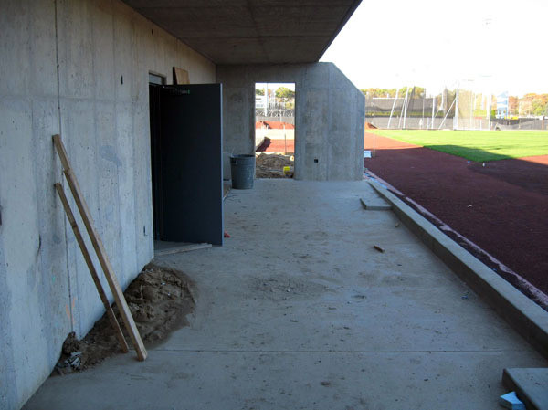 Melissa Cook Stadium Construction (Nov. 2007)